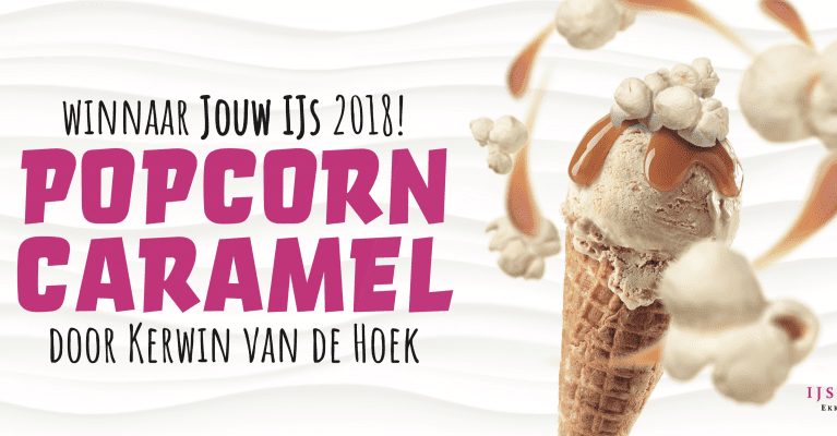 Popcorn-caramel wint ijswedstrijd